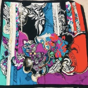 Diane Freis Colorful boho scarf shawl